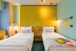 Отель ibis Styles Bucharest Erbas Бухарест Стандартный двухместный номер с 2 отдельными кроватями-5